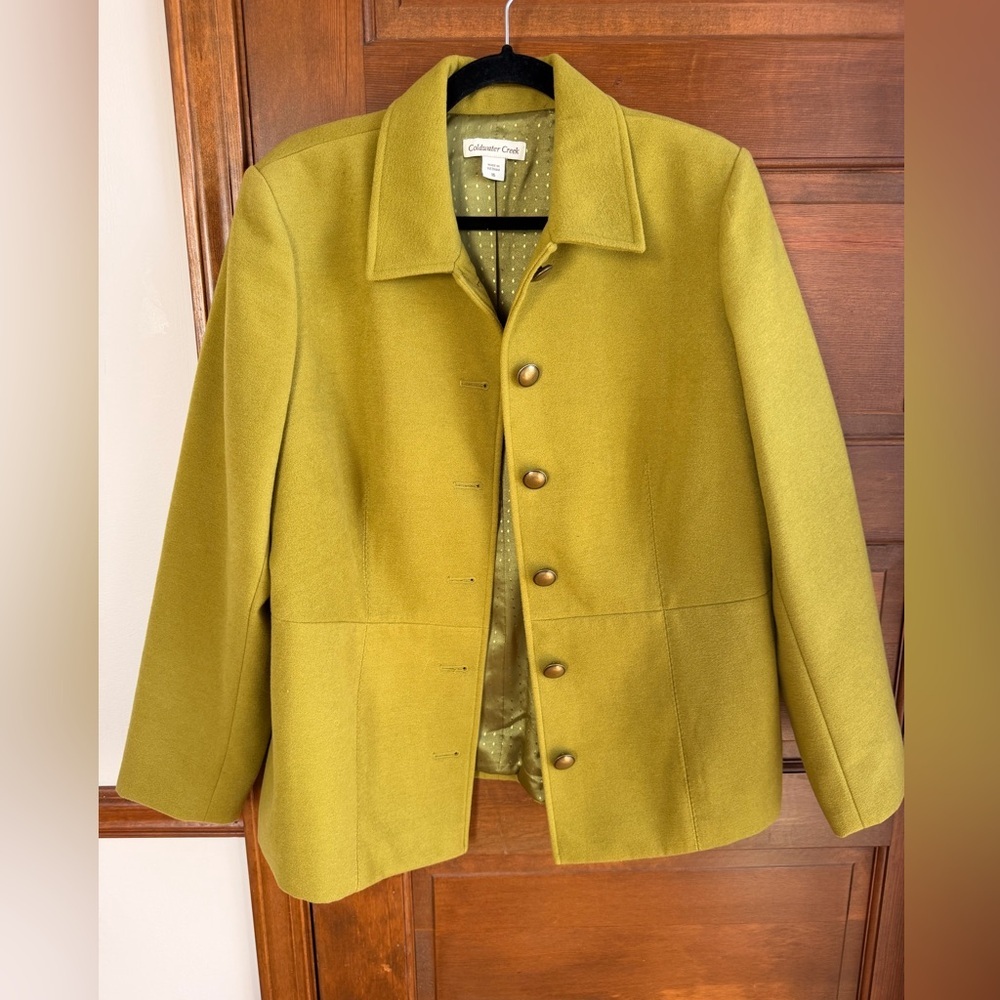 Vintage Collared Button Jacket from Coldwater Creek